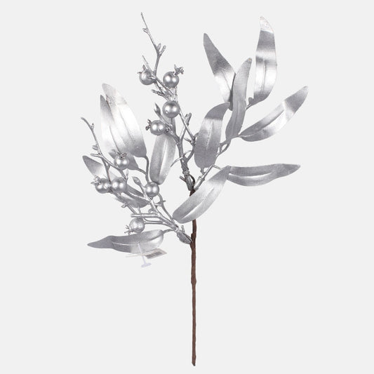 Hopeapaju teko-oksa marjoilla 26 cm - Tekokukat