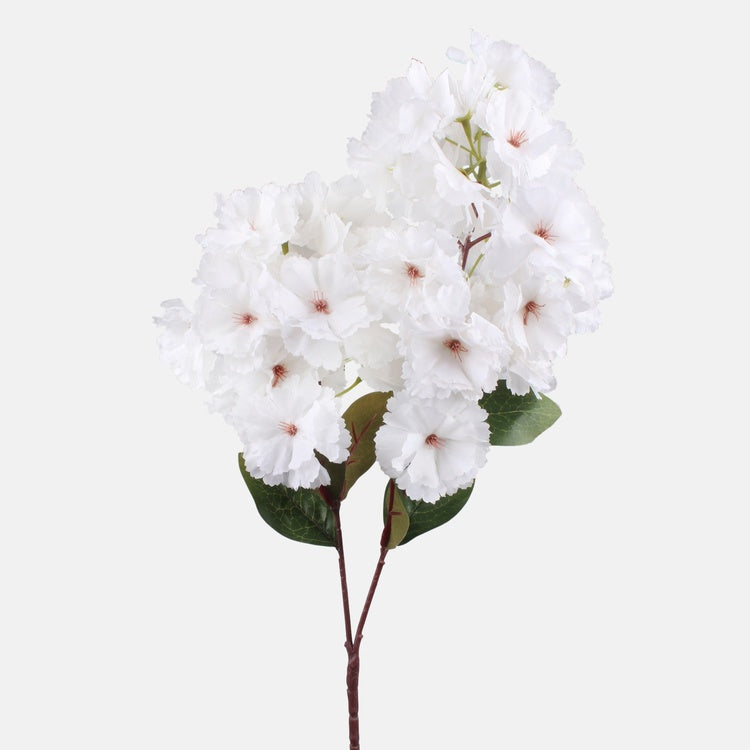 Kirsiõie kunstlilleoks valge 74 cm - Kunstlilled