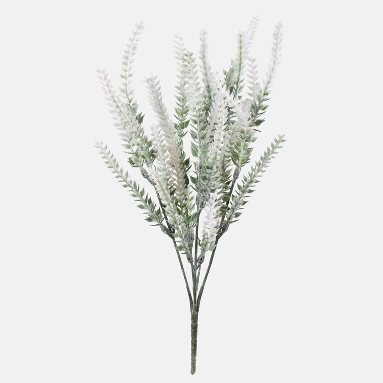 Valkoinen kanerva koristeoksa 35 cm - Tekokukat