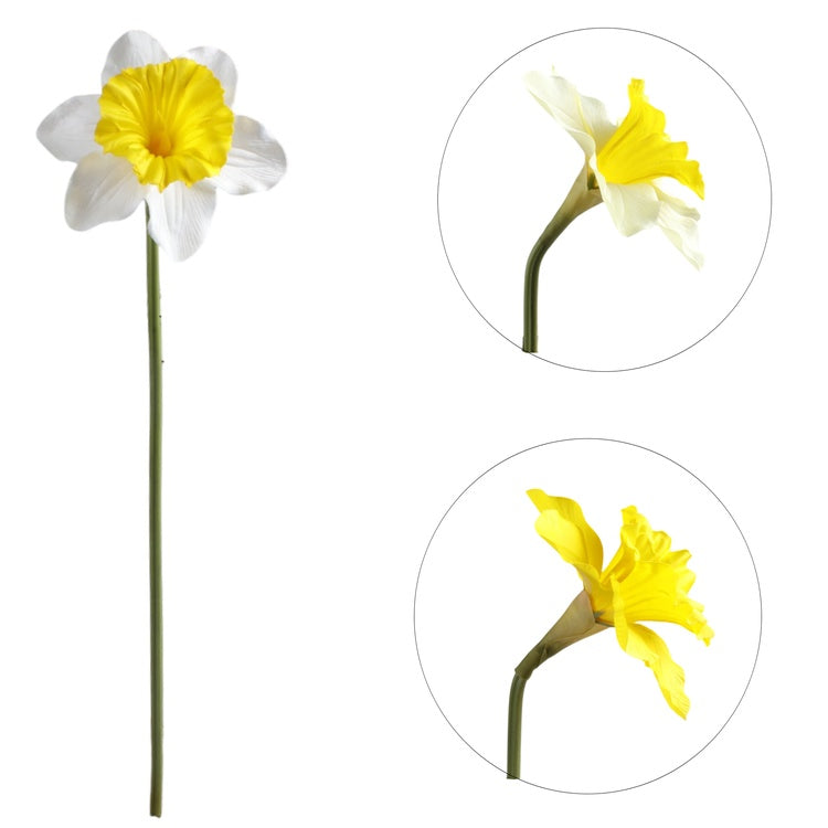 Kermanvärinen tekonarsissi 50 cm - Tekokukat